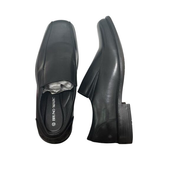 NIB! Bruno Marc Men's Square Toe Loafers Dress Shoes - Size US 12 / EU 46 - Picture 6 of 10